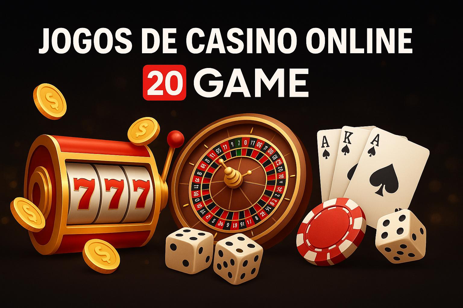 Jogos de cassino online inovadores e emocionantes na 20GAME